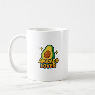 Mok met een afbeelding van een avocado en de ins