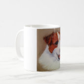 Mok met een afbeelding van een Jack Russell Terrie (Voorkant links)