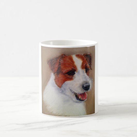 Mok met een afbeelding van een Jack Russell Terrie (Center)