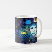 Mok met een devies voor de visserij (Voorkant rechts)