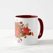 Mok met een embleem. Oekraïne (Voorkant rechts)