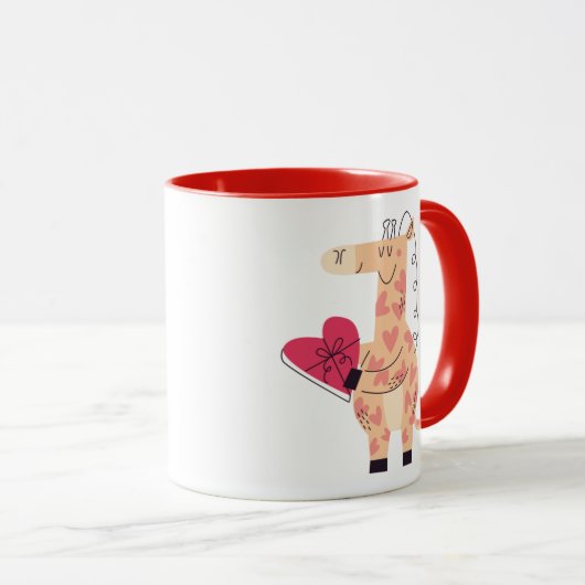 Mok met een giraf (Voorkant rechts)
