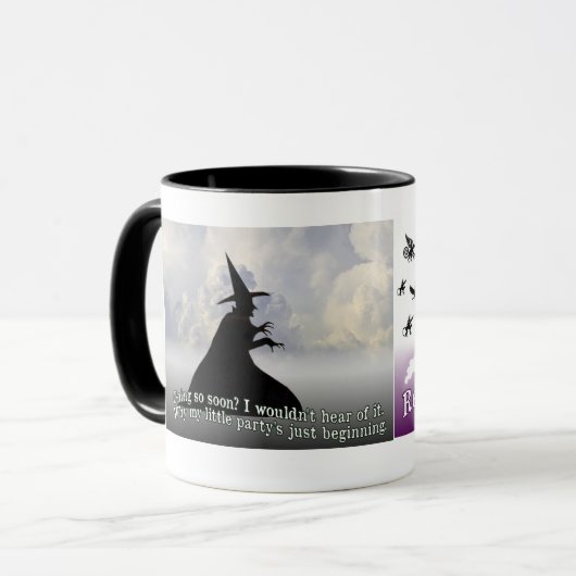 mok met een handgemeen (Voorkant links)