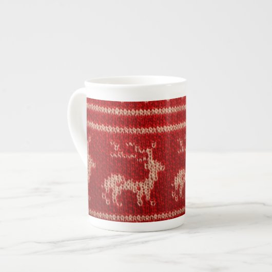 Mok met een lelijke kerstbeker (Links)