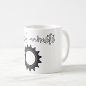 Mok MET ÉÉN MUND (Voorkant rechts)