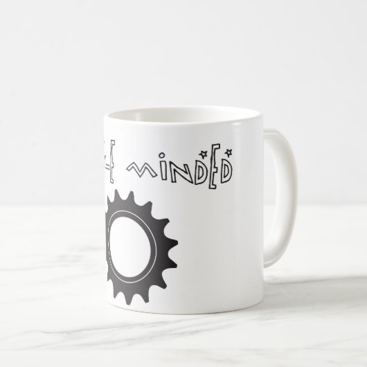 Mok MET ÉÉN MUND (Voorkant rechts)