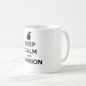 mok met een pees raven (Voorkant rechts)