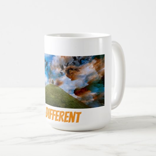 Mok met een schaap (Voorkant rechts)