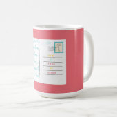 Mok met een stuk liefde. (Voorkant rechts)