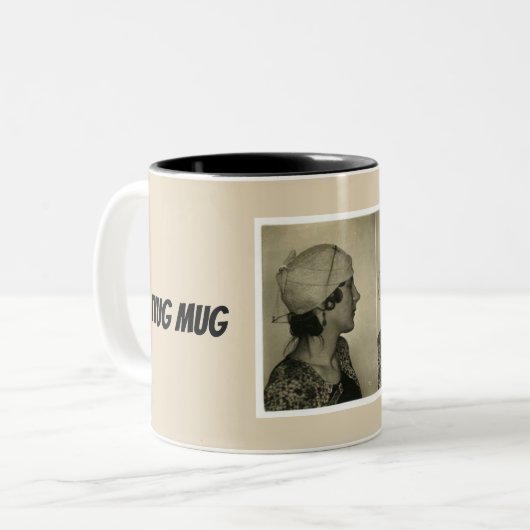 Mok met een Thug (Voorkant links)