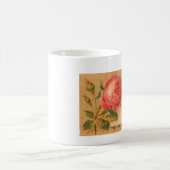 Mok met een  Victoriaans Roos: "Ik hou van je" (Center)