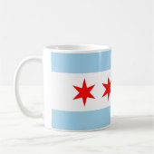 Mok met Flag of Chicago - Verenigde Staten (Links)