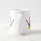 Mok met flesje en bloemen op de dag van de apothek (Achterkant)