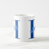 Mok met Floral Monogram H (Center)