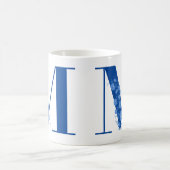 Mok met Floral monogram M (Center)