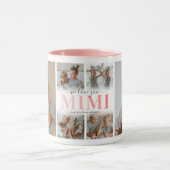 Mok met foto collage 'We Love You Mimi' (Midden)