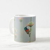 Mok met foto van een zonnevogel (Voorkant links)