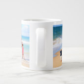 Mok met fotocollage en tekst - Ik hou van mijn fam (Achterkant)