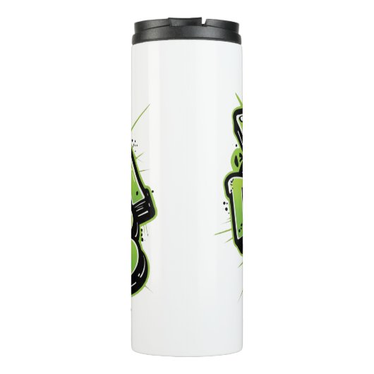 Mok met Funny Gen Z Graffiti Style Zero Drama Clu (Achterkant)