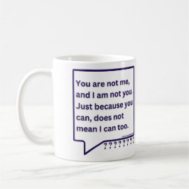 Mok met gedachtengedicht citeert: "Jij bent mij ni