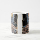 Mok met gedekte collie Rug (Center)