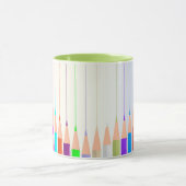 Mok met gekleurd potlood (Midden)