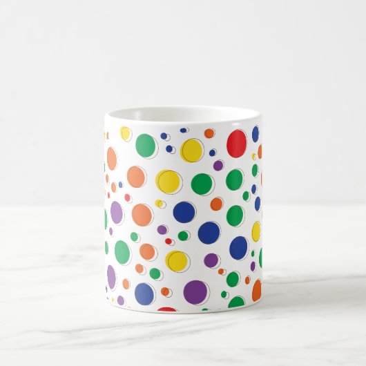 Mok met gestippelde polka stip (Center)