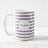 Mok met gestreept naam (Links)