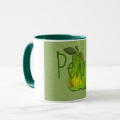 Mok met getextureerde peren (Voorkant links)