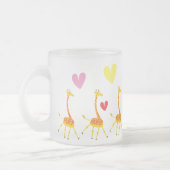 Mok met giraffes naar aanleiding van de leider (Links)