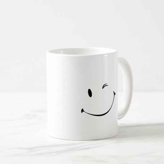 mok met glimlach (Voorkant rechts)
