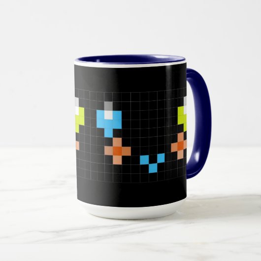 Mok met glimlach (Voorkant rechts)