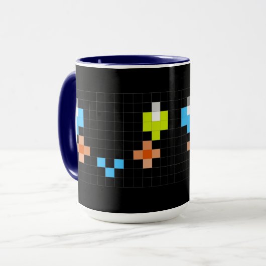 Mok met glimlach (Voorkant links)