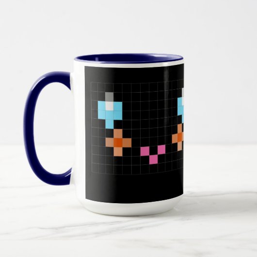 Mok met glimlach (Links)