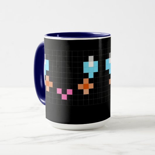 Mok met glimlach (Voorkant links)