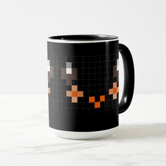 Mok met glimlach (Voorkant rechts)