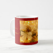 Mok met gouden kerst (Voorkant links)
