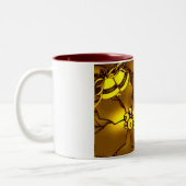 Mok met gouden kerst (Links)