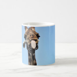 Mok met grappige Giraffe