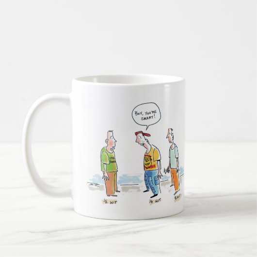 Mok met halve breedte (Links)