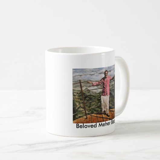 Mok met het aanwijzen van Meher Baba (Voorkant rechts)