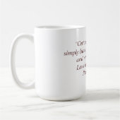 Mok met het Citaat van Paulo Coelho (Links)