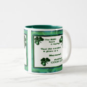 Mok met het Iers Gezegde (Voorkant rechts)