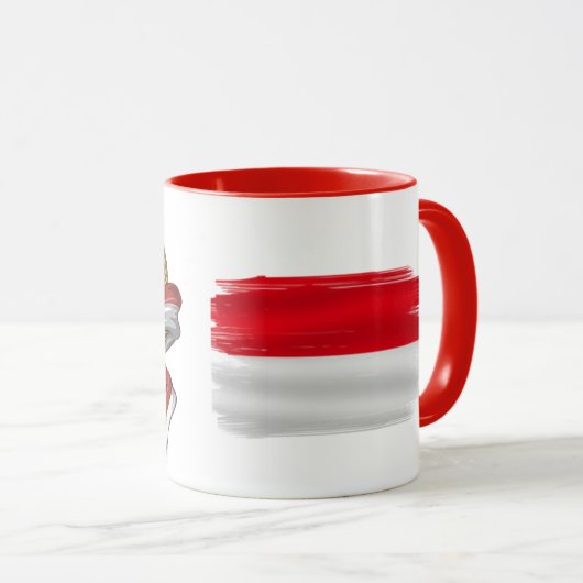 Mok met het Indonesische onafhankelijkheidsthema (Voorkant rechts)