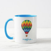 Mok met heteluchtballon (Links)