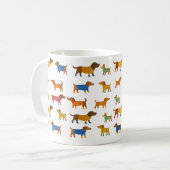 Mok met honden in truitjes (Voorkant links)