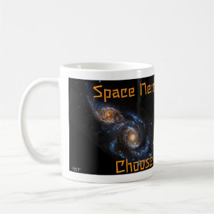 Mok met HST & JWST "gang" kleuren