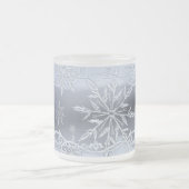 Mok met ijskneeuwvlok en vorst (Center)