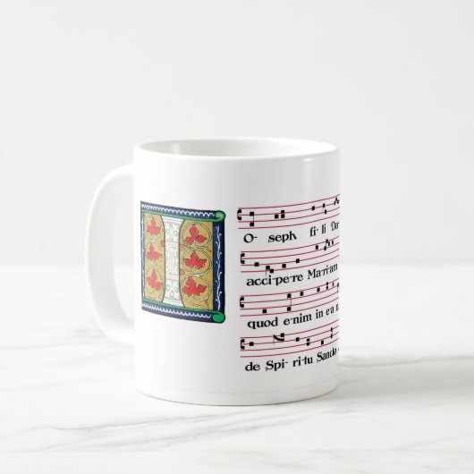 Mok met Introit voor St. Joseph Day. Cuppa Joe. (Voorkant links)