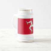 Mok met Isle of Man Vlag (Voorkant links)